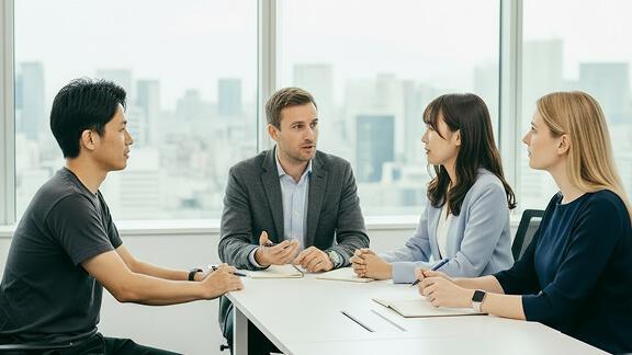 研修中の様子の画像