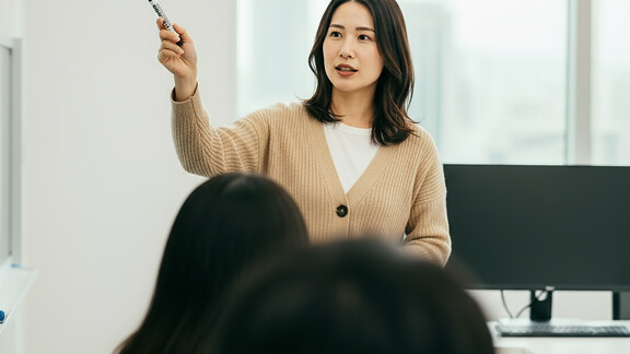 説明中の様子の画像