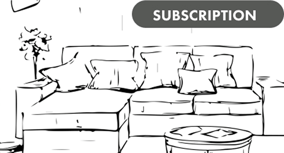 ソファーのイラスト