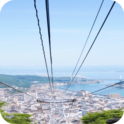 ロープウェイの写真